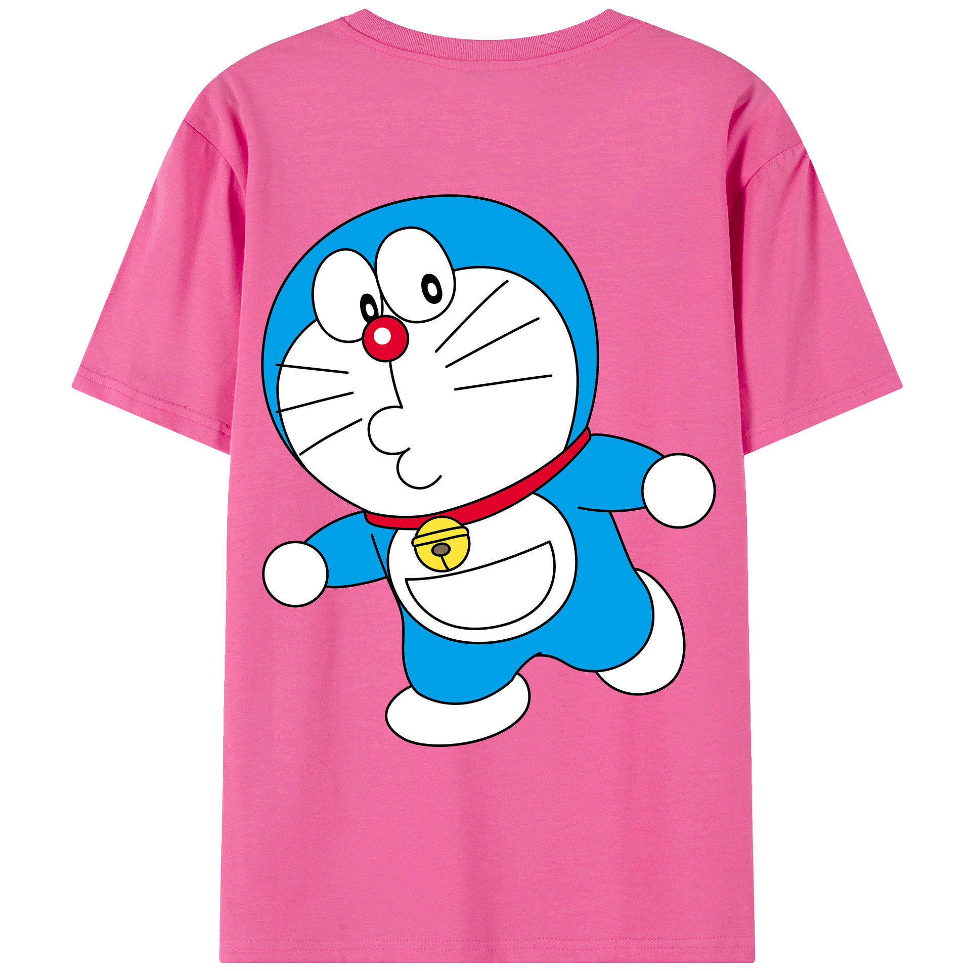 （画像用） ドラえもん Doraemon レディース半袖Tシャツ(バックプリント)